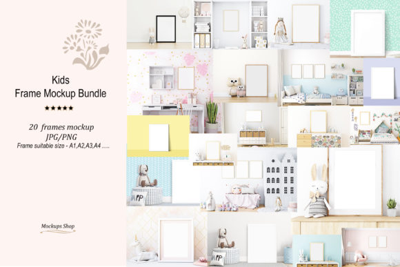Frame Mockup Bundle Kids - 22