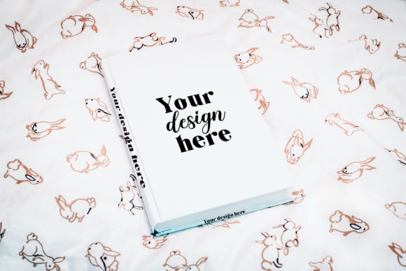 Hardcover Book Mockup. Nursery Book 1