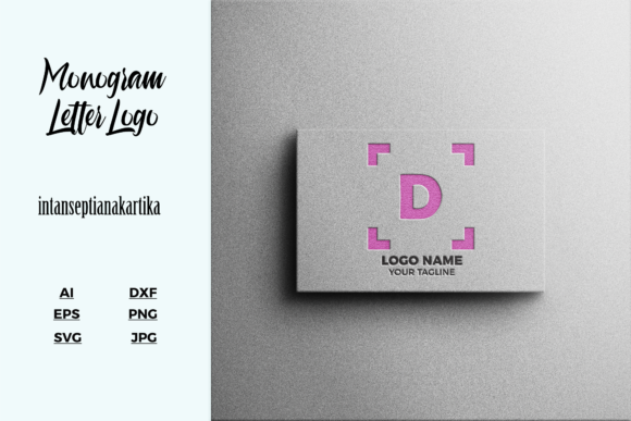 Logo Letter D Mockup Review