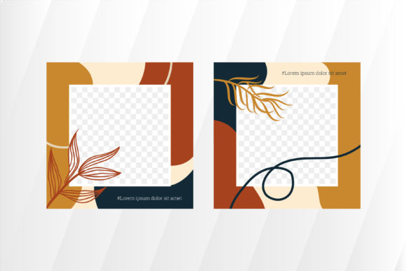 Photo Pastel Liquid Square Banner: Graphics for Product Mockups