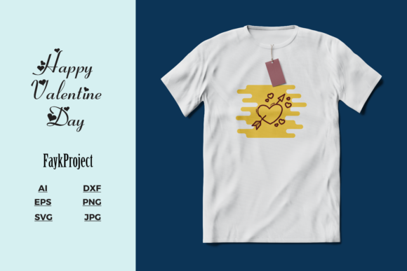 Valentines Day Art Vector Mockup: Graphics for Creative Design